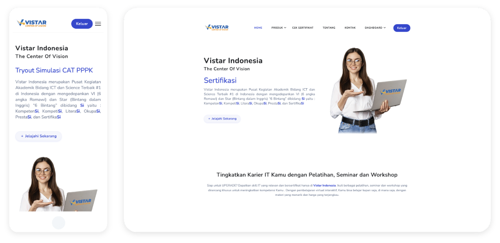 UI/UX Design Vistar